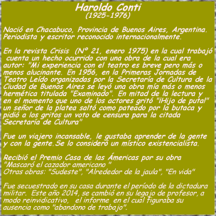 HAROLDO CONTI 2